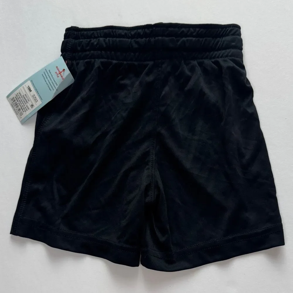 Cat & Jack Toddler Black Shorts with Blue Drawstring Size 18 Months